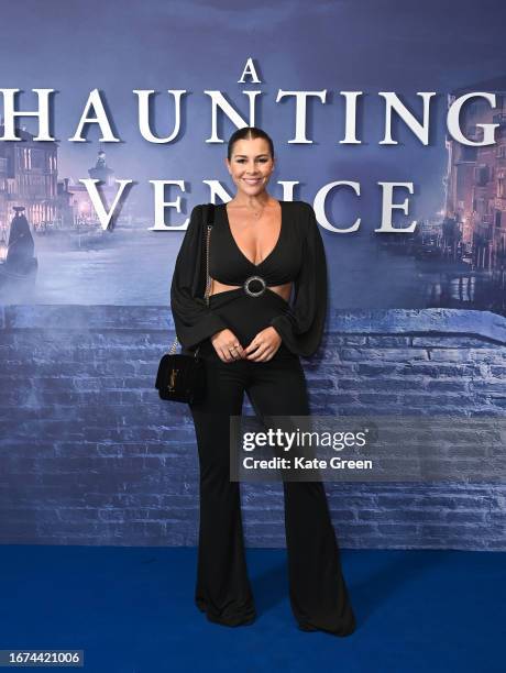 Imogen Thomas attends the Special Screening of 20th Century Studios' "A Haunting in Venice" at Odeon Luxe, Leicester Square on September 11, 2023 in...