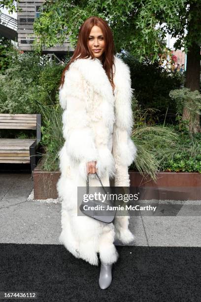 Nicole Ari Parker attends the Michael Kors Collection Spring/Summer 2024 Runway Show at Domino Park on September 11, 2023 in Brooklyn, New York.