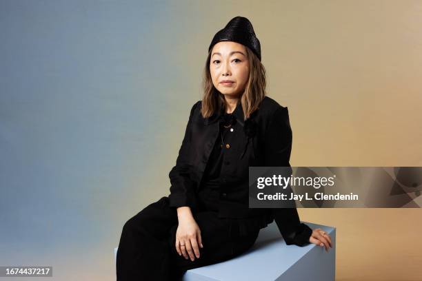 Director Lulu Wang of 'Expats' is photographed for Los Angeles on September 9, 2023 at the Toronto International Film Festival at RBC House in...