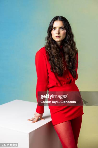 Actor Dylan Gelula of 'Dream Scenario' is photographed for Los Angeles on September 9, 2023 at the Toronto International Film Festival at RBC House...