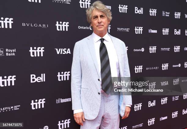 Alexander Payne attends "The Holdovers" premiere during the 2023 Toronto International Film Festival at Princess of Wales Theatre on September 11,...