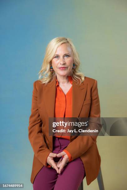Director Patricia Arquette of 'Gonzo Girl' is photographed for Los Angeles on September 8, 2023 at the Toronto International Film Festival at RBC...