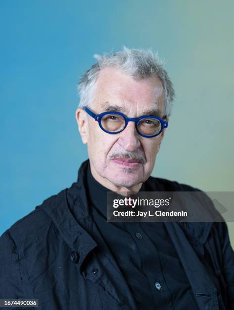 Director Wim Wenders of 'Perfect Days' is photographed for Los Angeles on September 8, 2023 at the Toronto International Film Festival at RBC House...