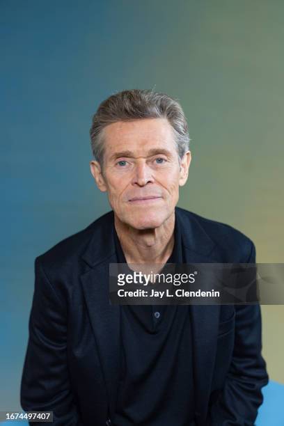 Actor Willem Dafoe of 'Gonzo Girl' is photographed for Los Angeles on September 8, 2023 at the Toronto International Film Festival at RBC House in...