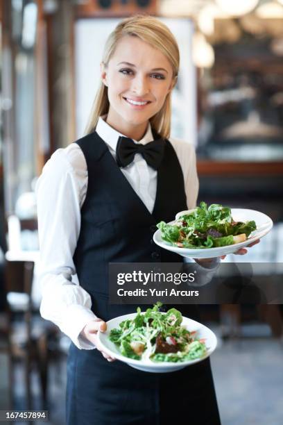 waiter with bow tie
