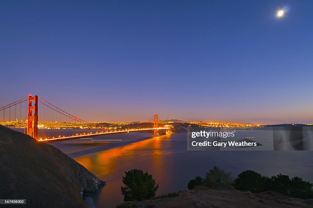USA, California, San Francisco, Night view