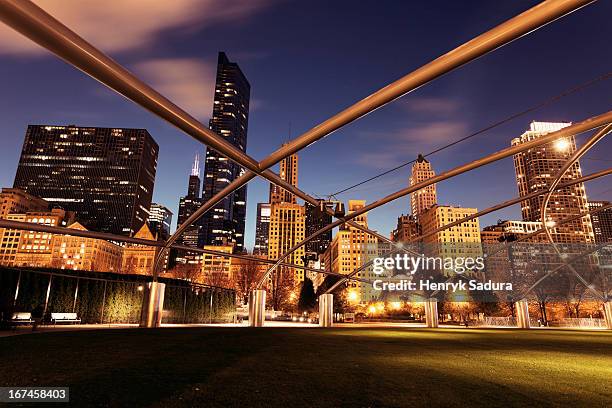 Usa Illinois Chicago Cityscape, Stock-Foto