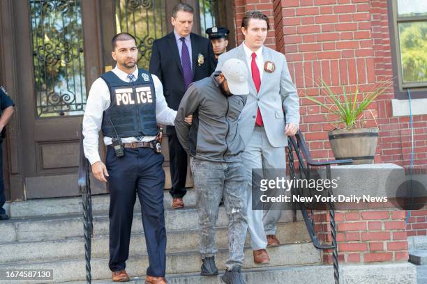 September 17: Carlisto Acevedo-Brito, a suspect in the day care death of 1yr old Nicholas Dominici, was taken from the NYPD 52nd Precinct in the...