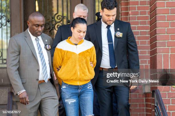 September 17: 36yr old female Grei Mendez, a suspect in the Day Care death of 1yr old Nicholas Dominici, was taken from the NYPD 52nd Precinct in the...