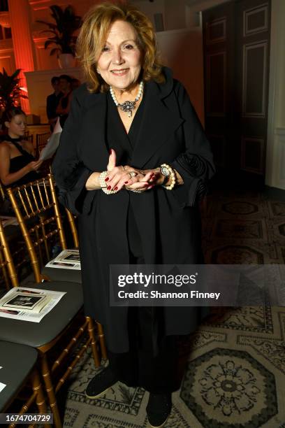 Actress Brenda Vaccaro attends the Dennis Basso runway show during New York Fashion Week at 583 Park Avenue on September 11, 2023 in New York City.