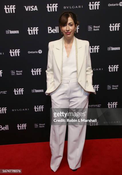 Daniela Goggi attends "El Rapto" premiere during the 2023 Toronto International Film Festival at TIFF Bell Lightbox on September 11, 2023 in Toronto,...