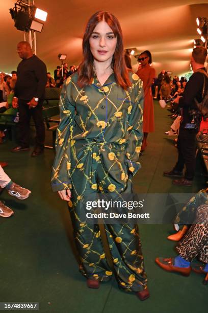 Rachel Weisz attends the Burberry Spring Summer 2024 show during London Fashion Week on September 18, 2023 in London, England.