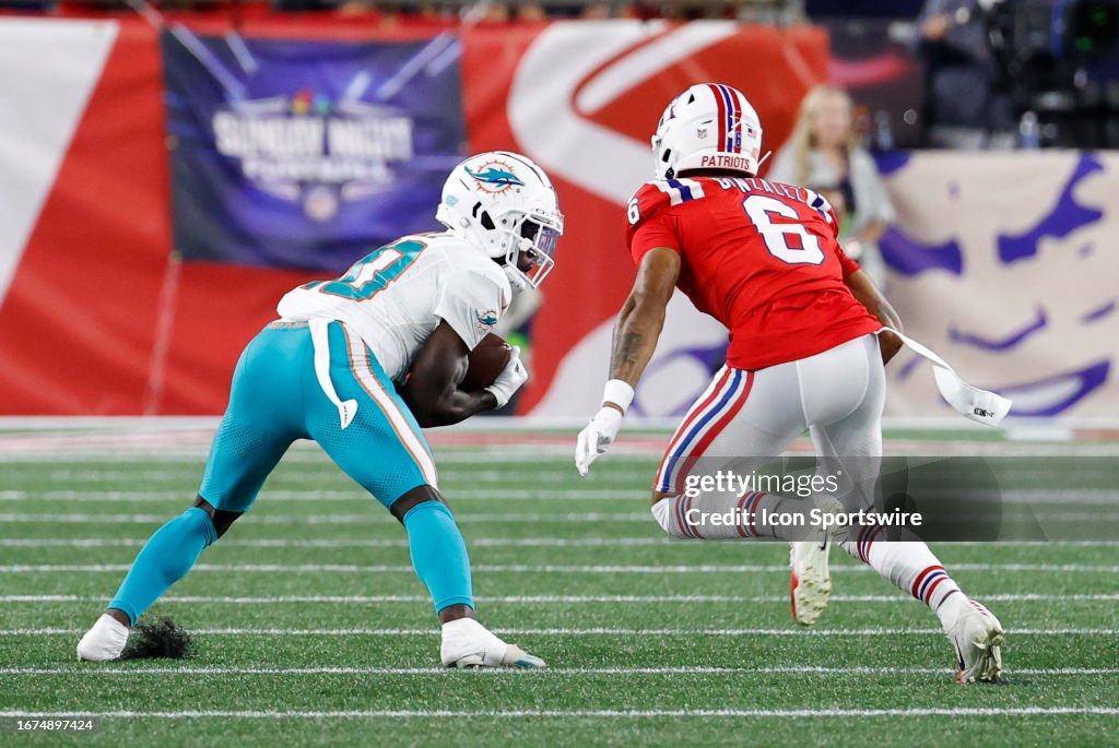 NFL: SEP 17 Dolphins at Patriots