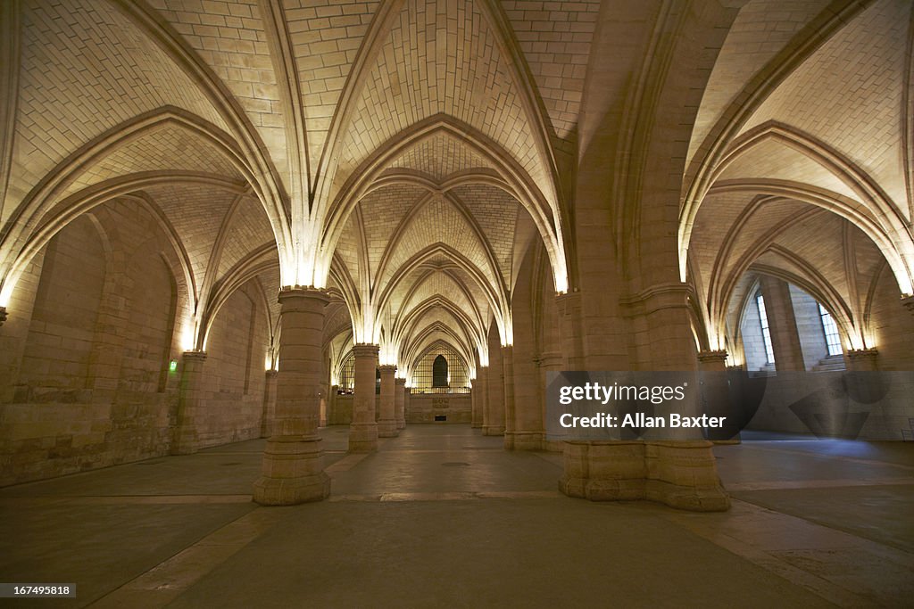 The 'Hall of the Guards' at the Conciergerie