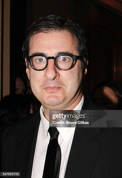 Jon Robin Baitz attends the "I'll Eat You Last: A Chat With Sue Mengers" Broadway opening night at The Booth Theater on April 24, 2013 in New York...
