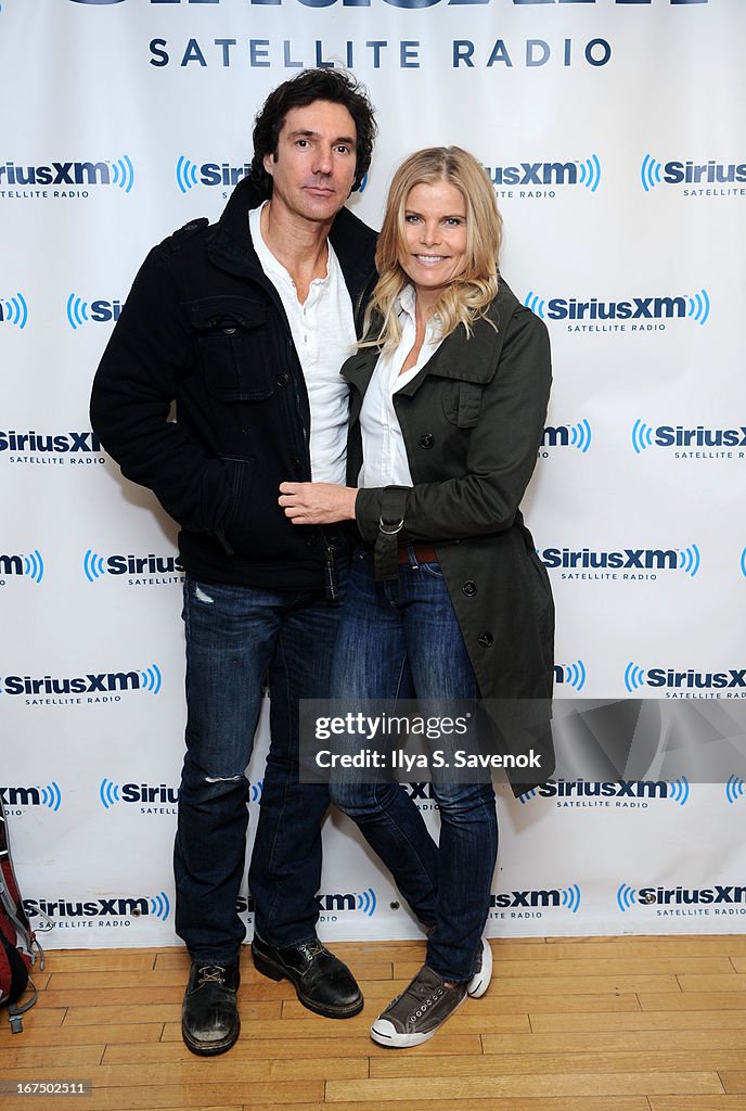 Celebrities Visit SiriusXM Studios - April 25, 2013