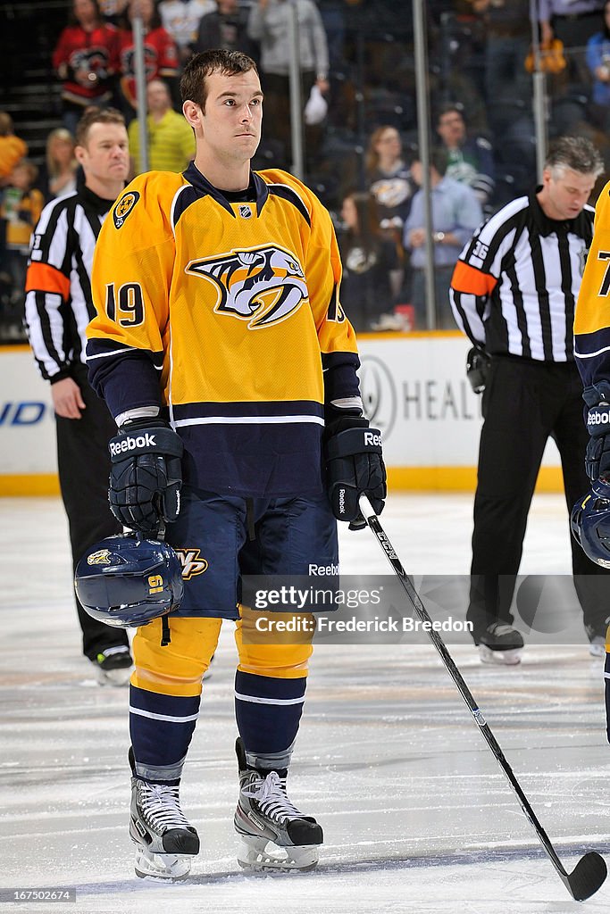 Calgary Flames v Nashville Predators