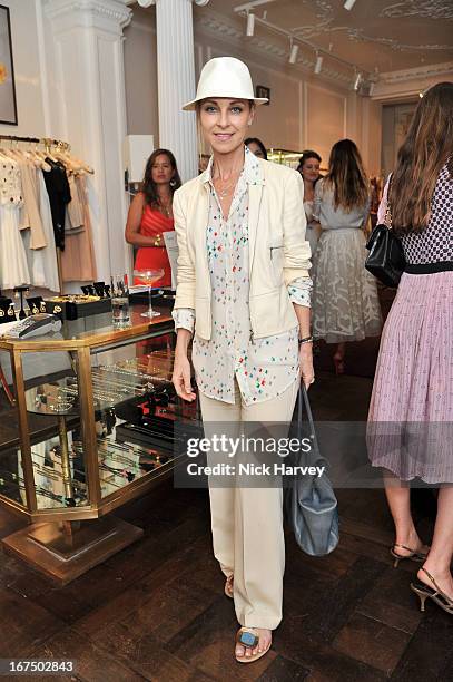 Elaine Sullivan attends the Frocks and Rocks party hosted by Alice Temperley and Jade Jagger on April 25, 2013 in London, England.