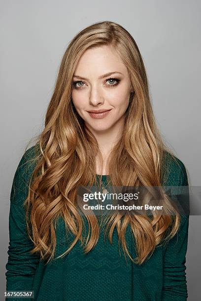 Actress Amanda Seyfried is photographed at the Sundance Film Festival for Entertainment Weekly Magazine on January 23, 2013 in Park City, Utah.