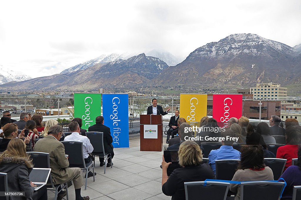 Google Fiber Announcement In Provo, Utah
