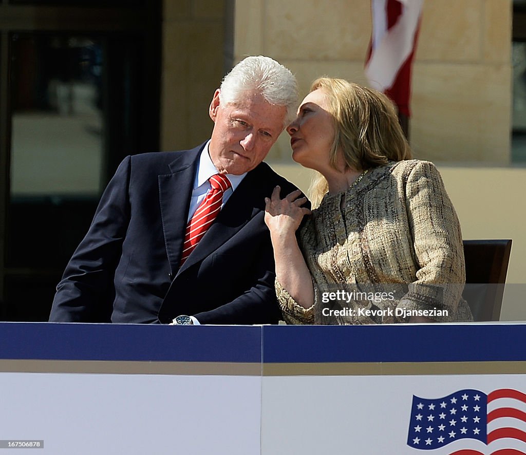 George W. Bush Library Dedication Attended By President Obama And Former Presidents