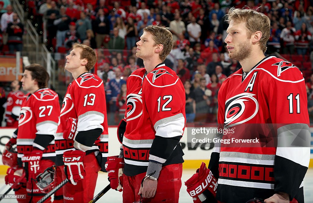 New York Rangers v Carolina Hurricanes