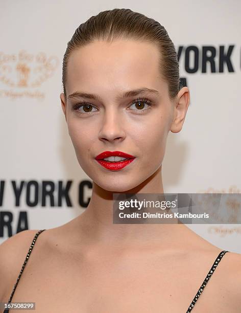 Aleksandra Cvetkovic attends the 2013 New York City Opera Spring Gala at New York City Center on April 25, 2013 in New York City.