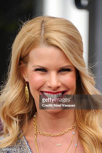Beth Stern visits "Extra" at The Grove on April 25, 2013 in Los Angeles, California.