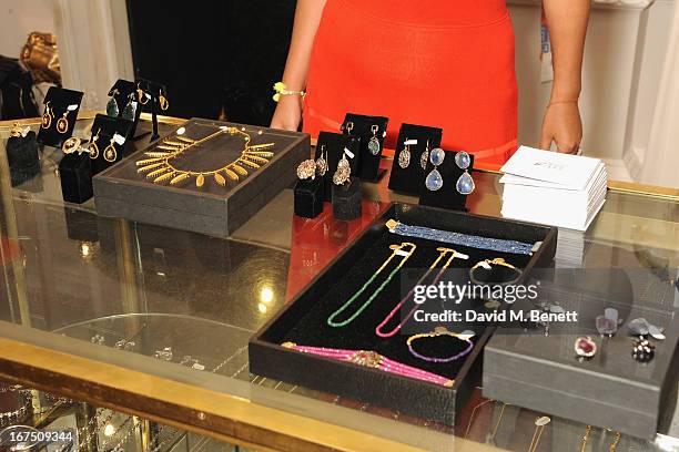 General view at the Frocks and Rocks Party hosted by Alice Temperley and Jade Jagger on April 25, 2013 in London, England.