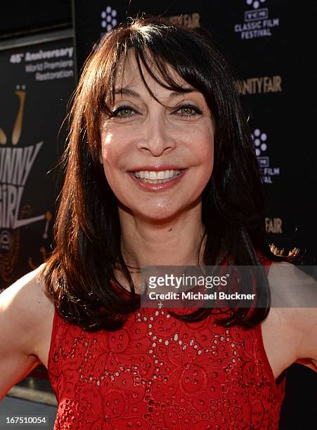 Actress Illeana Douglas attends the "Funny Girl" screening during the 2013 TCM Classic Film Festival Opening Night at TCL Chinese Theatre on April...