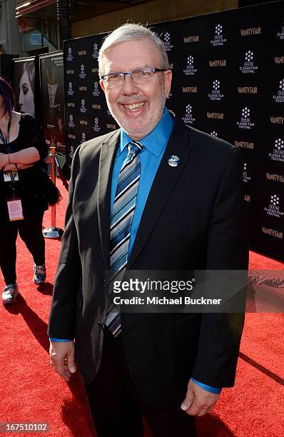 Film Critic Leonard Maltin attends the "Funny Girl" screening during the 2013 TCM Classic Film Festival Opening Night at TCL Chinese Theatre on April...