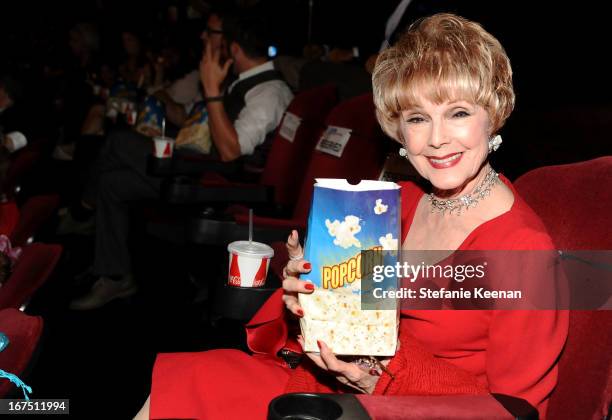 Actress Karen Sharp Kramer attends the "Funny Girl" screening during the 2013 TCM Classic Film Festival Opening Night at TCL Chinese Theatre on April...