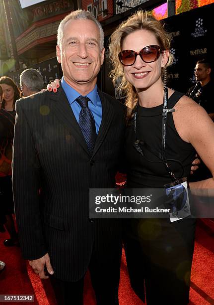 Actor Andy Sacks attends the "Funny Girl" screening during the 2013 TCM Classic Film Festival Opening Night at TCL Chinese Theatre on April 25, 2013...