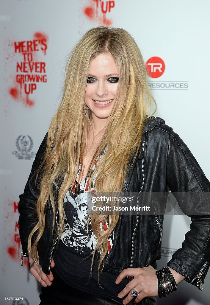 Avril Lavigne Secret Performance At Viper Room - Arrivals