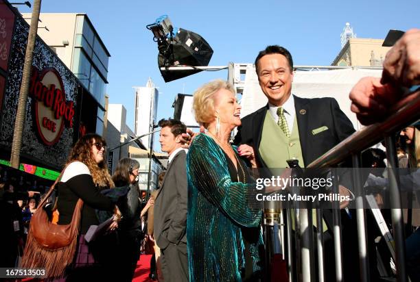 Actress Tippi Hedren attends the "Funny Girl" screening during the 2013 TCM Classic Film Festival Opening Night at TCL Chinese Theatre on April 25,...