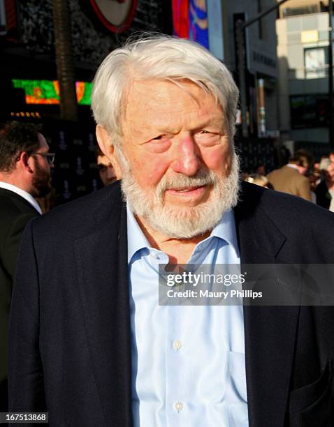 Actor Theodore Bikel attends the "Funny Girl" screening during the 2013 TCM Classic Film Festival Opening Night at TCL Chinese Theatre on April 25,...