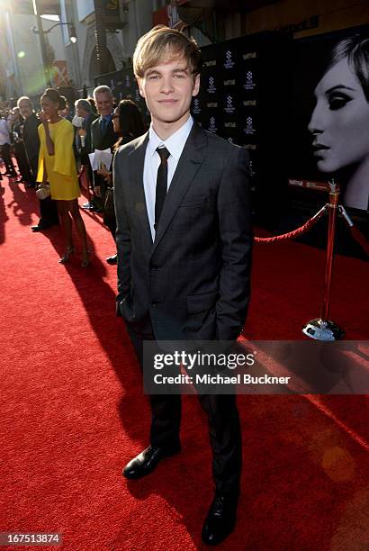 Actor Graham Patrick Martin attends the "Funny Girl" screening during the 2013 TCM Classic Film Festival Opening Night at TCL Chinese Theatre on...