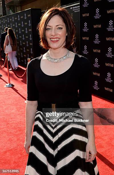 Managing Director Genevieve McGillicuddy attends the "Funny Girl" screening during the 2013 TCM Classic Film Festival Opening Night at TCL Chinese...