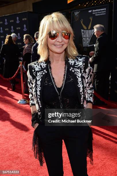 Actress Lulu attends the "Funny Girl" screening during the 2013 TCM Classic Film Festival Opening Night at TCL Chinese Theatre on April 25, 2013 in...