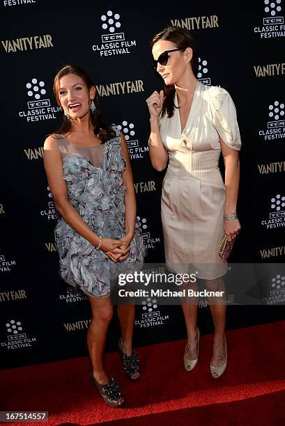 Actress Ana Alexander and guest attend the "Funny Girl" screening during the 2013 TCM Classic Film Festival Opening Night at TCL Chinese Theatre on...