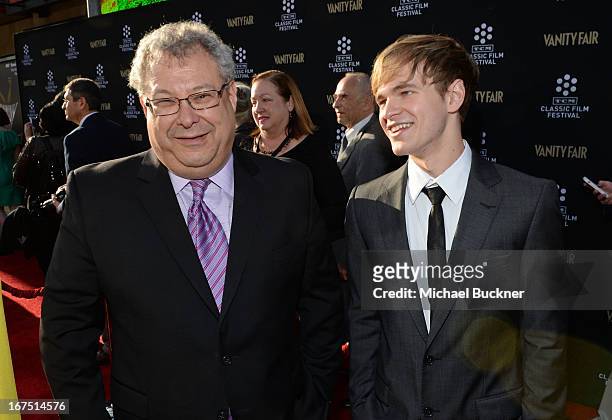 President of Turner Entertainment Networks Steve Koonin and actor Graham Patrick Martin attend the "Funny Girl" screening during the 2013 TCM Classic...