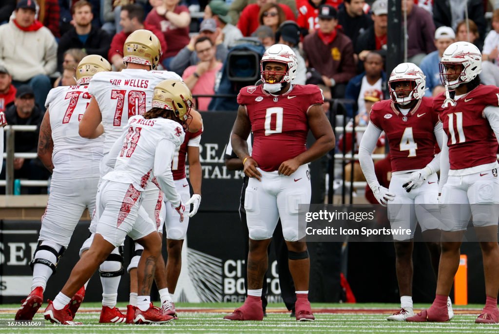 COLLEGE FOOTBALL: SEP 16 Florida State at Boston College