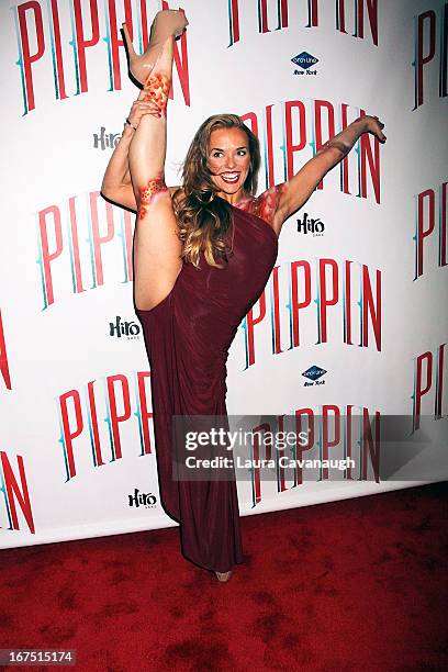 Viktoria Grimmy attends the after party for the Broadway opening night of "Pippin" at Slate on April 25, 2013 in New York City.