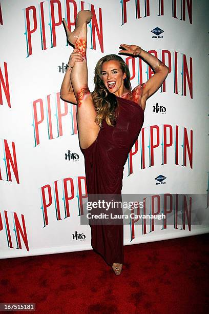 Viktoria Grimmy attends the after party for the Broadway opening night of "Pippin" at Slate on April 25, 2013 in New York City.