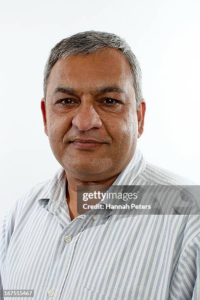 Vikram Kumar poses during a portrait session on April 26, 2013 in Auckland, New Zealand. MEGA Limited this year launched cloud storage service...