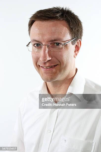 Limited chief technology officer Mathias Ortmann poses during a portrait session on April 26, 2013 in Auckland, New Zealand. MEGA Limited this year...