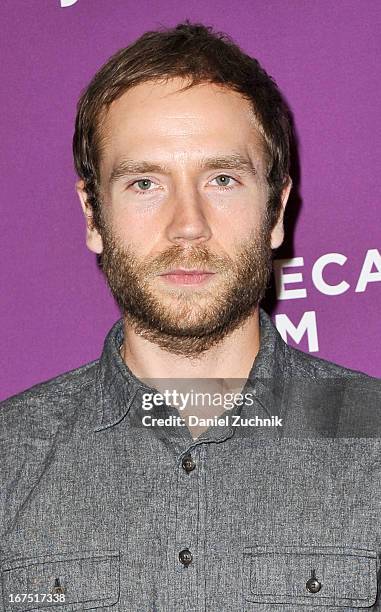 Mark Webber attends the premiere of "The Motivation" during the 2013 Tribeca Film Festival at SVA Theater on April 25, 2013 in New York City.