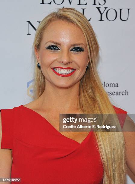 Actress Carly Turner arrives to the premiere of Sony Pictures Classics' "Love Is All You Need" at Linwood Dunn Theater at the Pickford Center for...