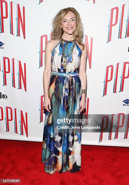 Rachel Bay Jones atends the after party for the Broadway opening night of "Pippin" at Slate on April 25, 2013 in New York City.