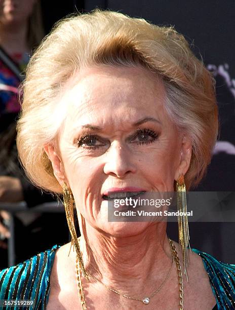 Actress Tippi Hedren attends the TCM Classic Film Festival - Opening night gala and world premiere of the 45th anniversary restoration of "Funny...